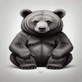 bear drawlings