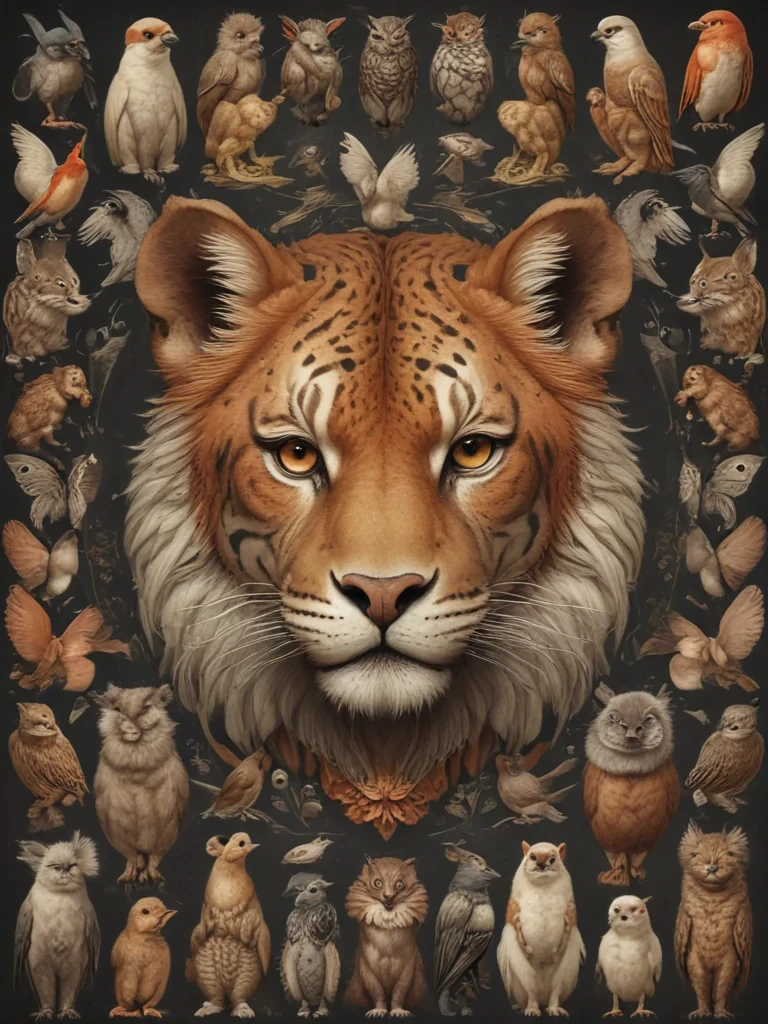 vintage illustrations animals