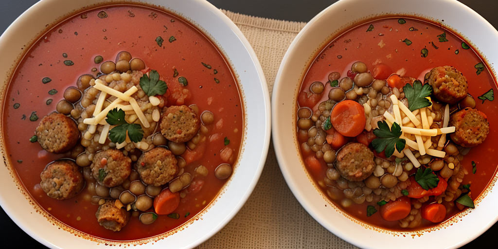 recipe for carrabba's lentil sausage soup