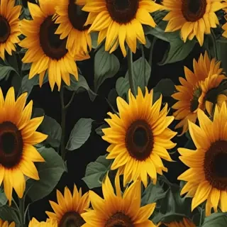 sunflower backgrounds aesthetic