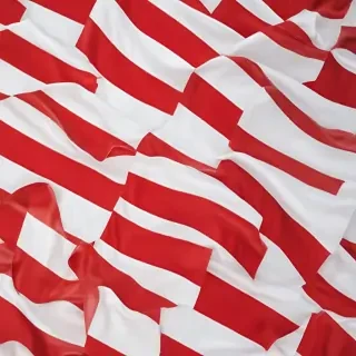 red and white flag