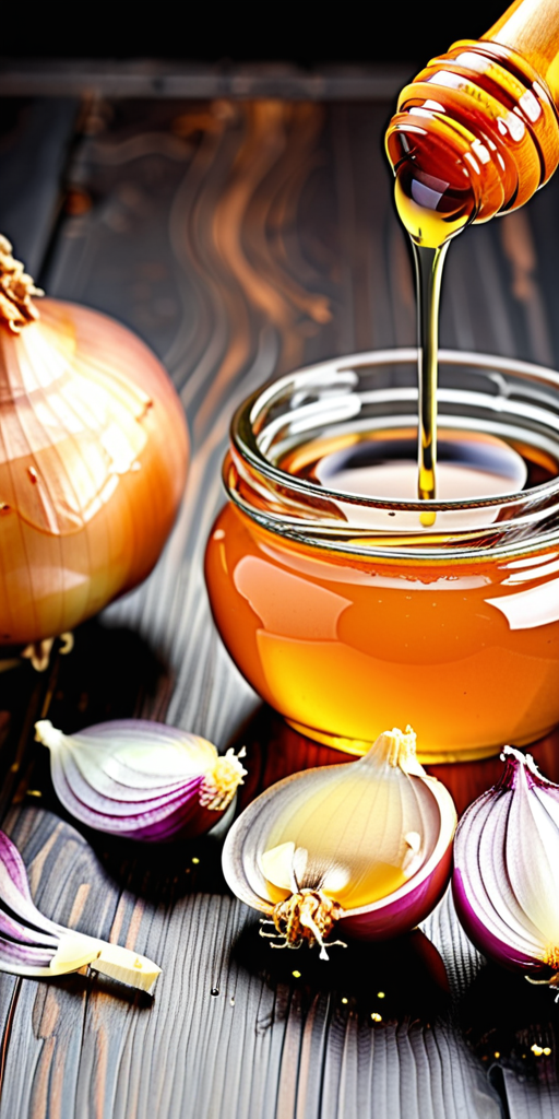 honey and onions for cough