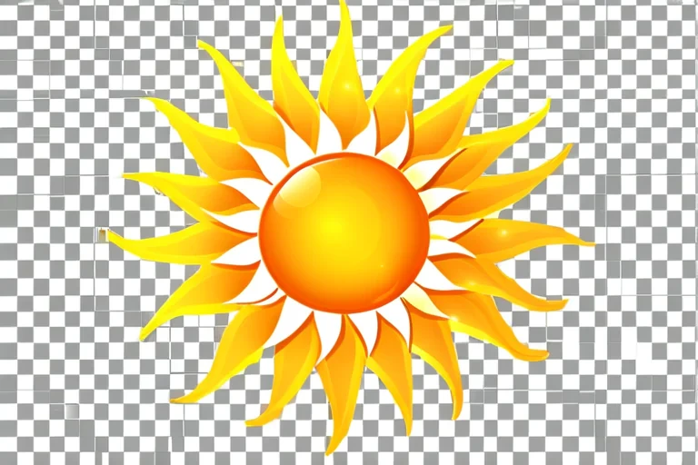 sun clip art transparent background