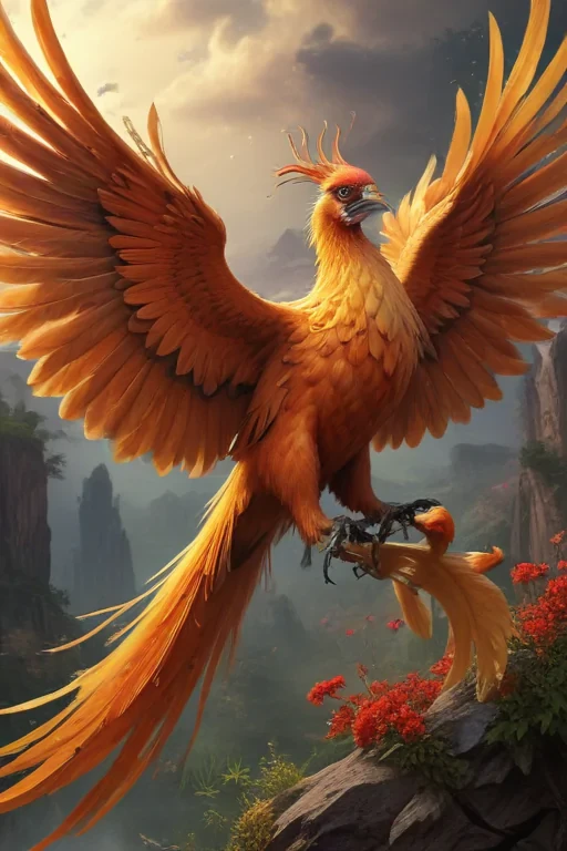 phoenix bird wallpaper