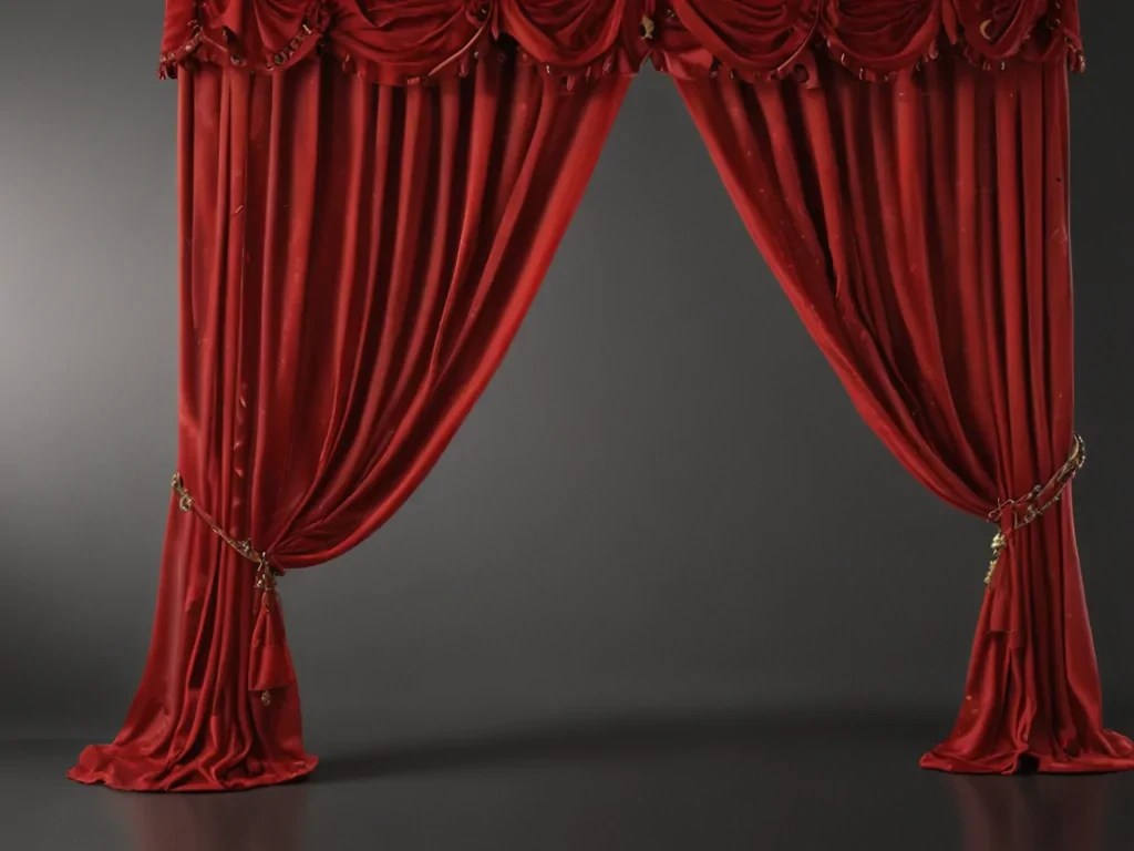 red curtain png