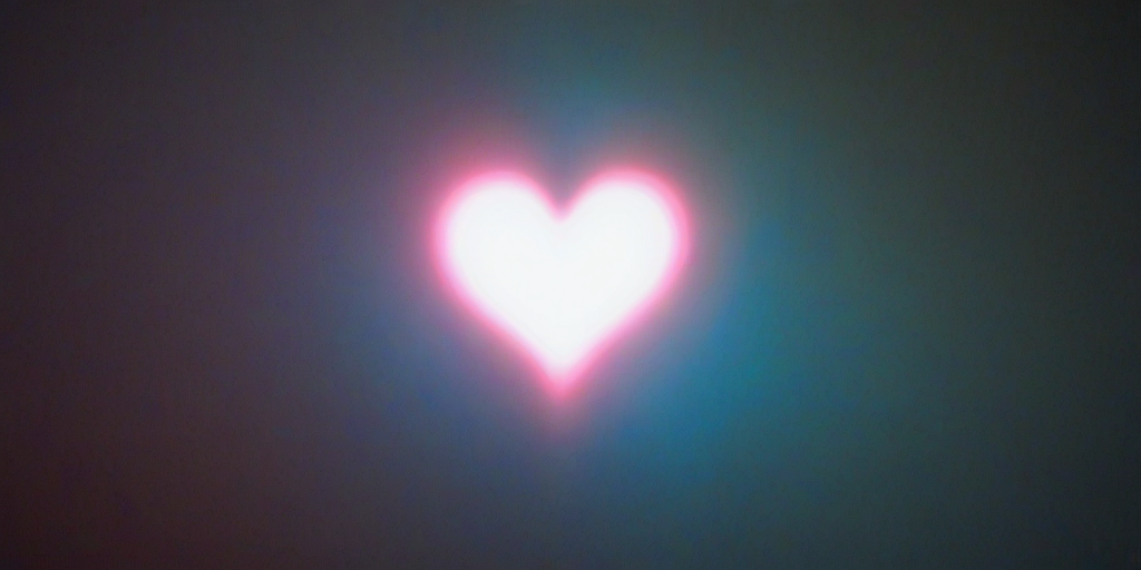 blurry heart