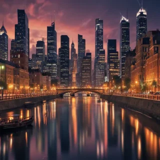 city wallpaper iphone