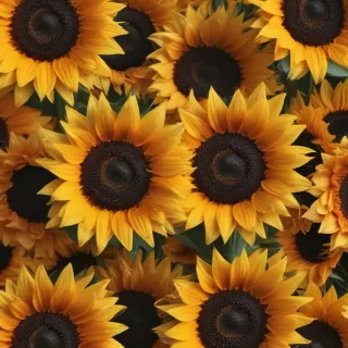 aesthetic sunflower background