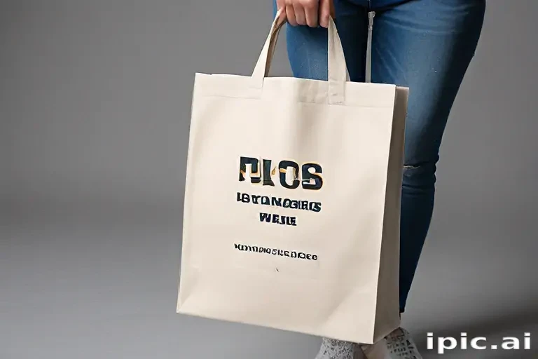 canvas bag mockup