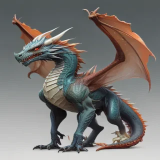 transparent dragon