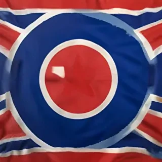 north korea flag