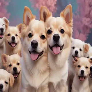aesthetic wallpapers dogs
