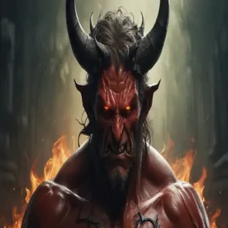 wallpaper of the devil