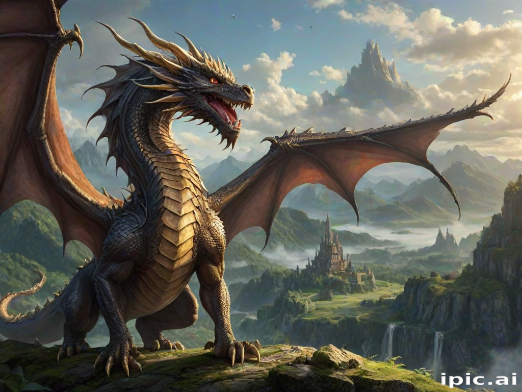 wallpaper dragon