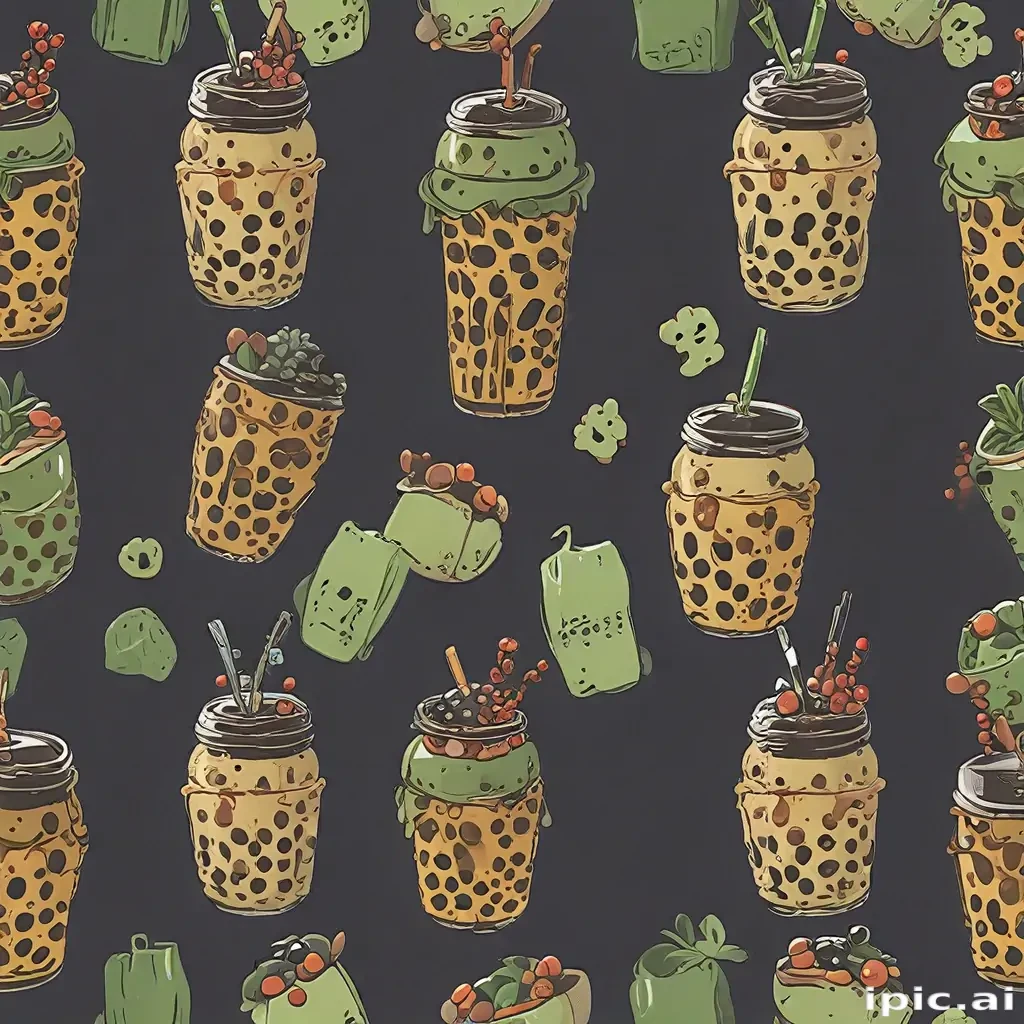 boba background
