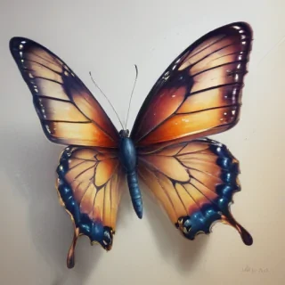picture of a butterfly drawing
