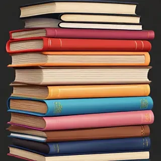 stack of books clipart