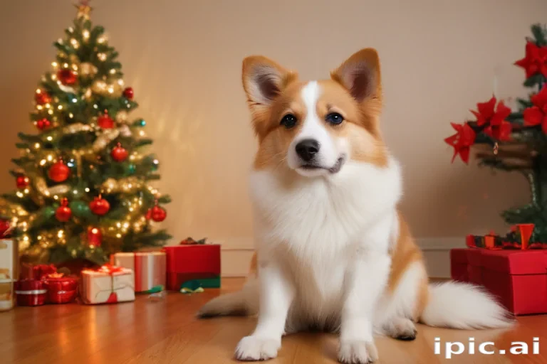 dog christmas backgrounds