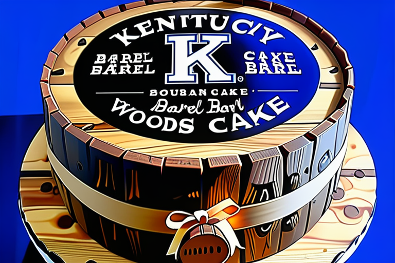 kentucky woods bourbon barrel cake