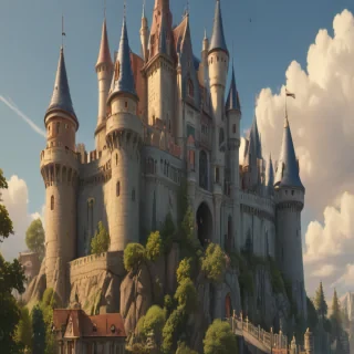 cartoon castel