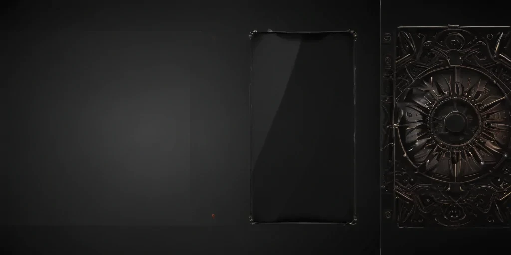 black background phone