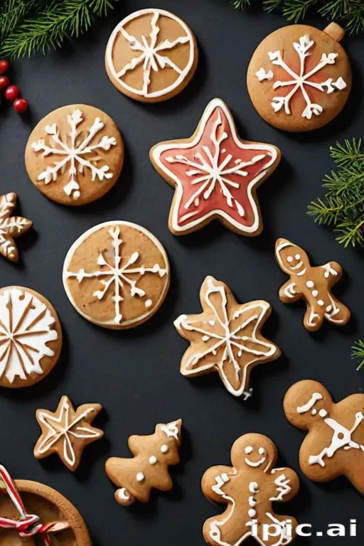 clipart christmas cookies