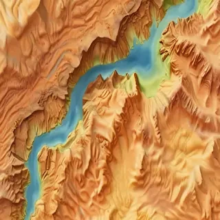 topography png