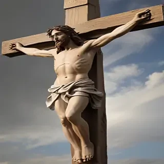 a picture of jesus on the cross