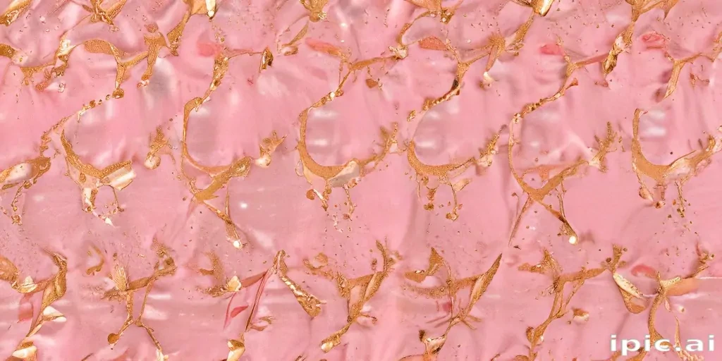 pink and gold background