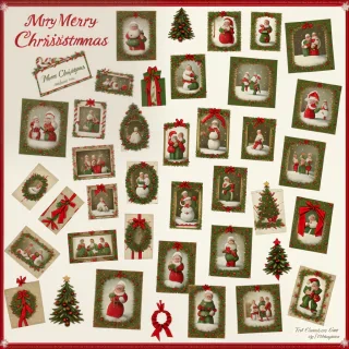 printable vintage christmas images