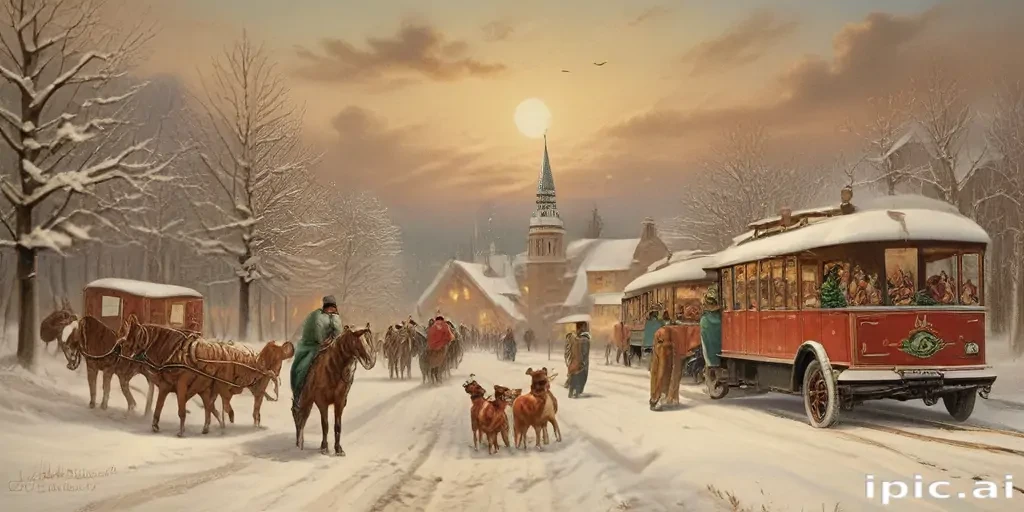 antique christmas images