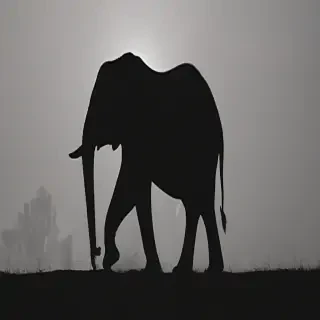 elephant silhouette