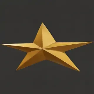 golden star png