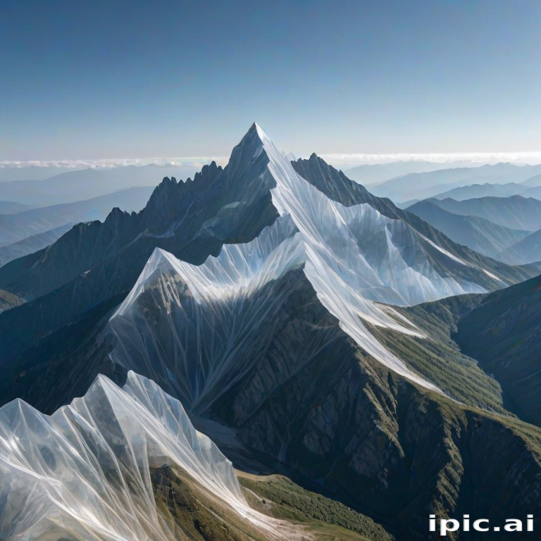transparent mountains