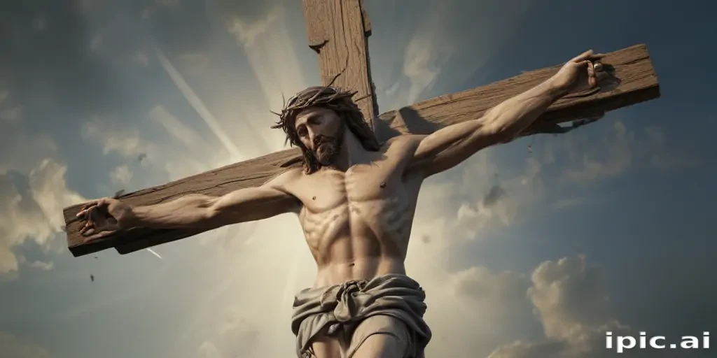 images of jesus christ cross