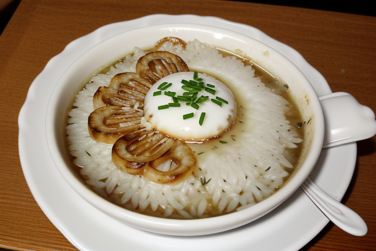 rice with french onion soup