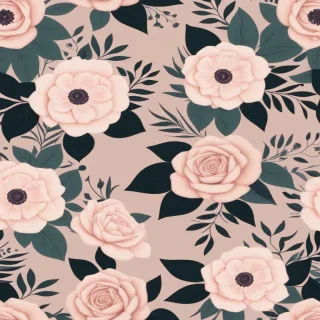 aesthetic floral desktop wallpaper