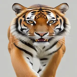 tiger transparent