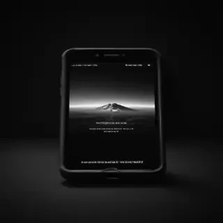 black aesthetic iphone wallpaper
