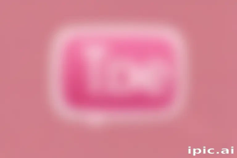 pink youtube logo
