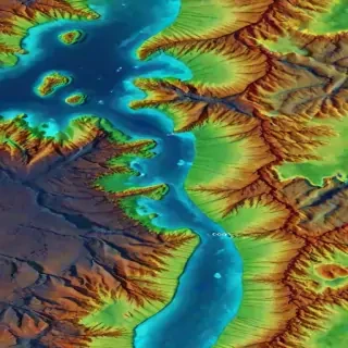 topography png