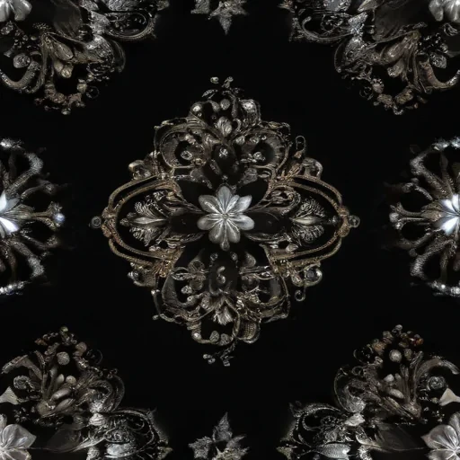 sparkling black background