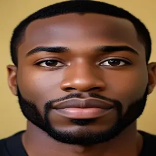 black man