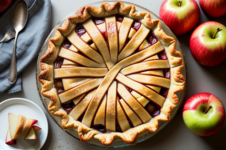 how to bake a apple pie from frozen