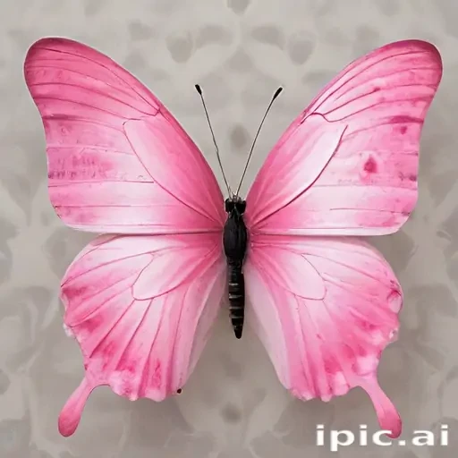 images of pink butterflies