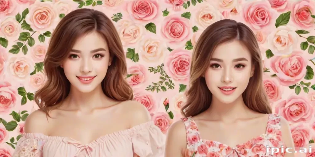 cute women background