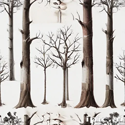 dead tree drawings