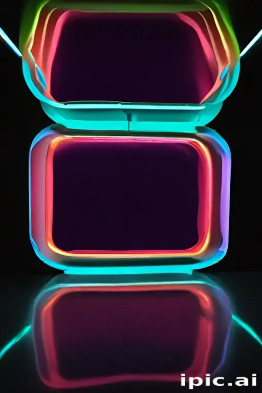 neon background aesthetic