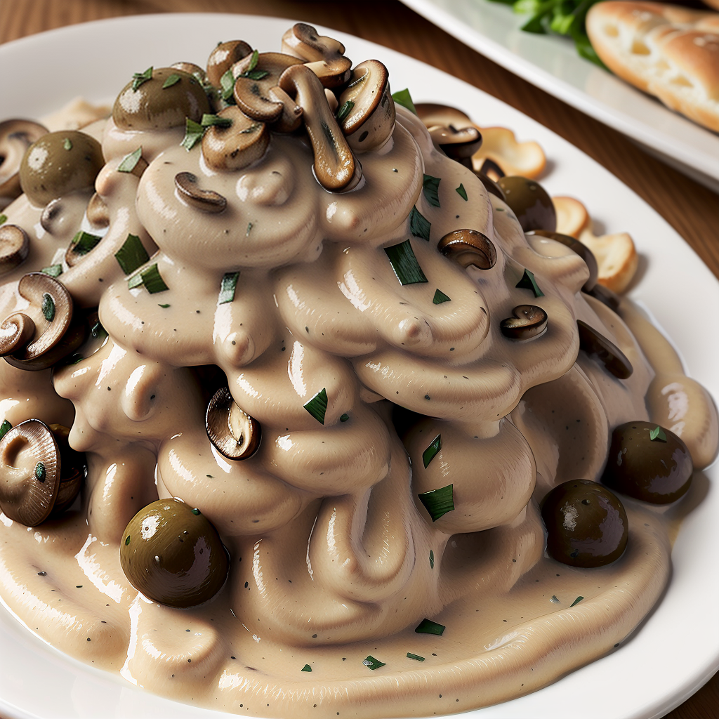 olive garden creamy mushroom sauce