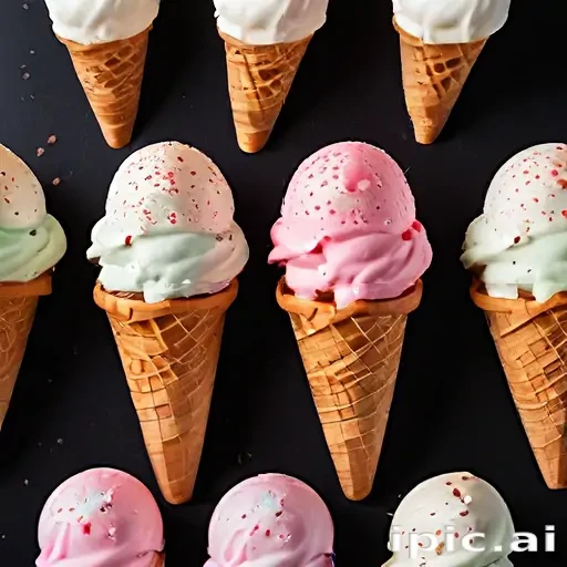 ice cream background